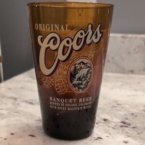 Original Coors Vintage Glass Tumbler